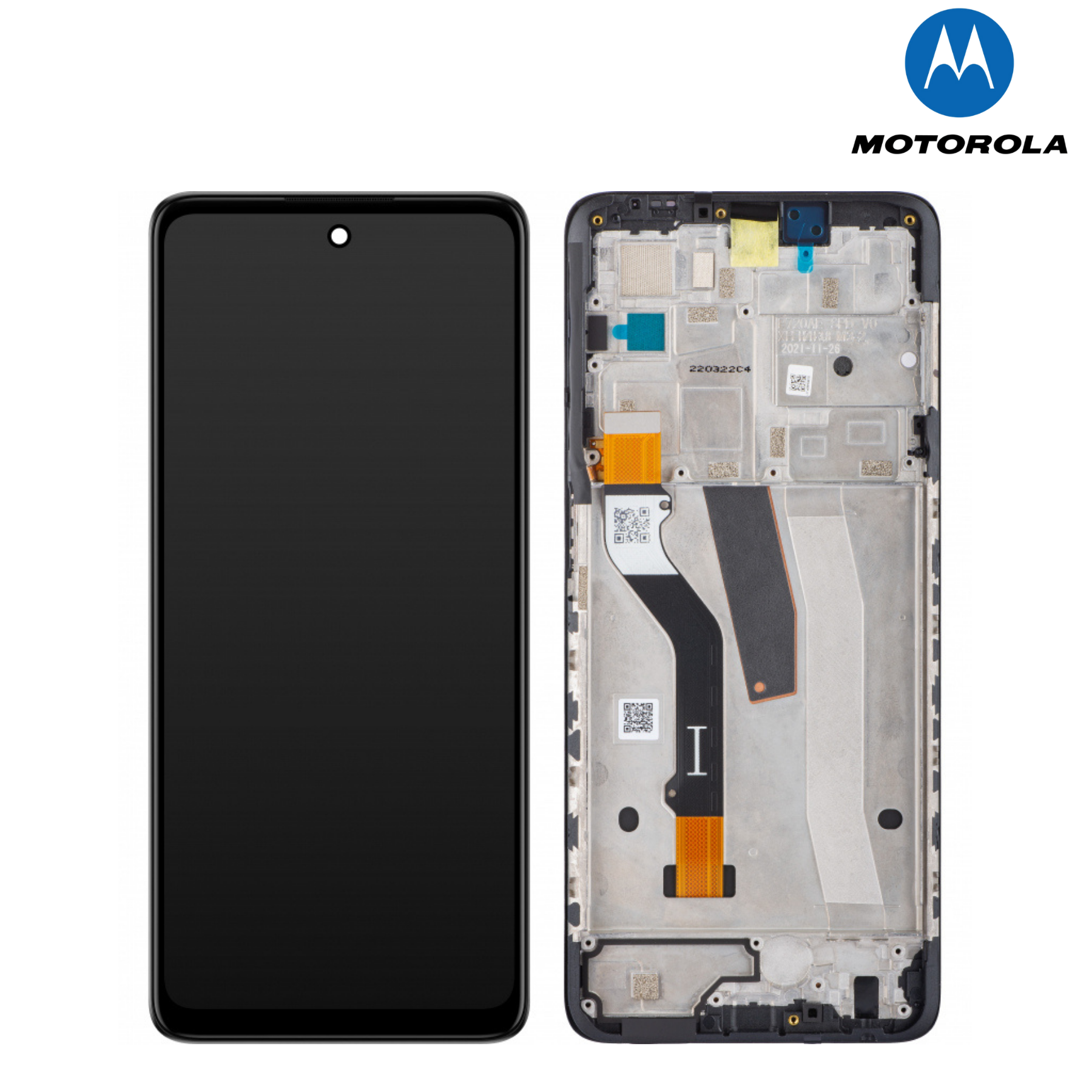 LCD Display Module for Motorola Moto G04s, Black